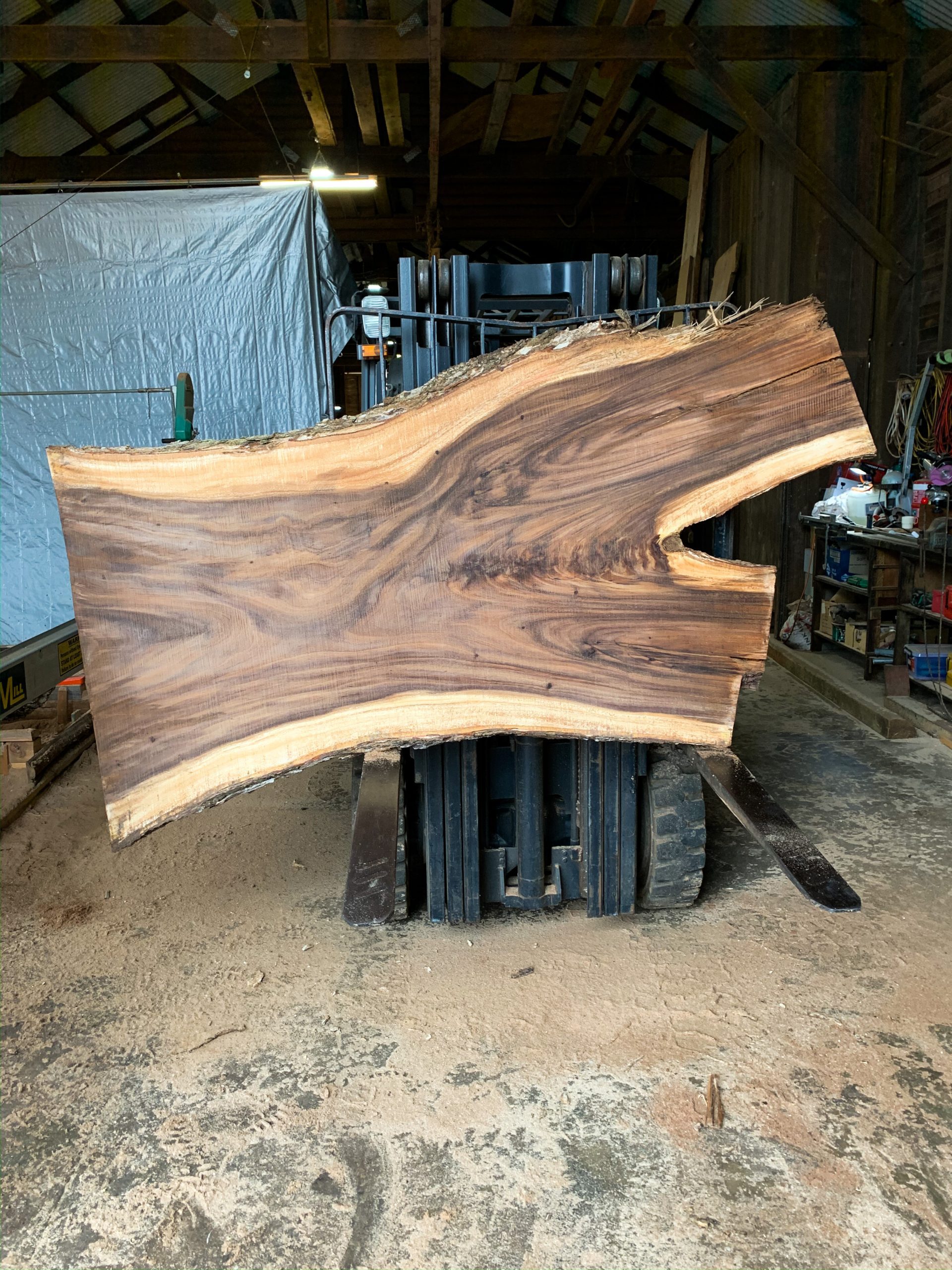 Raintree timber slab live edge slab natural timber slab